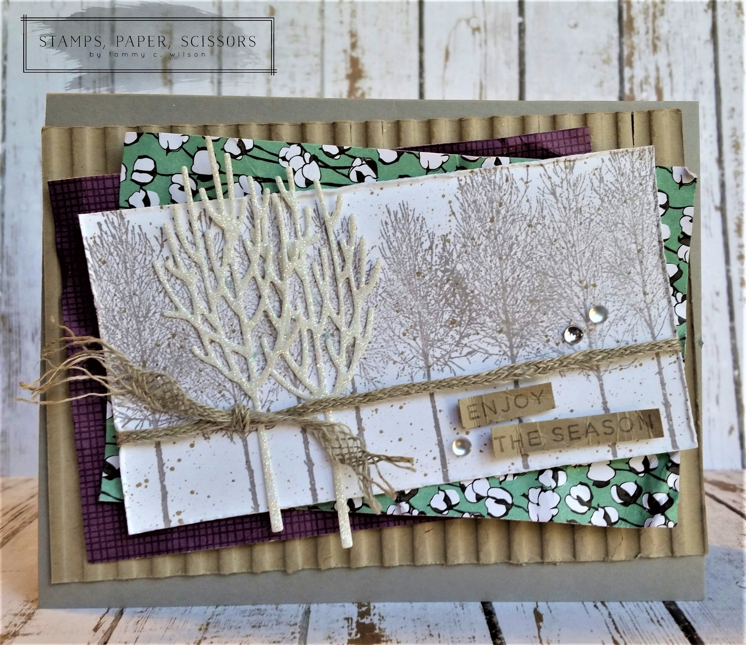 Winter Woods - Enjoy the Season by Tammy C. Wilson