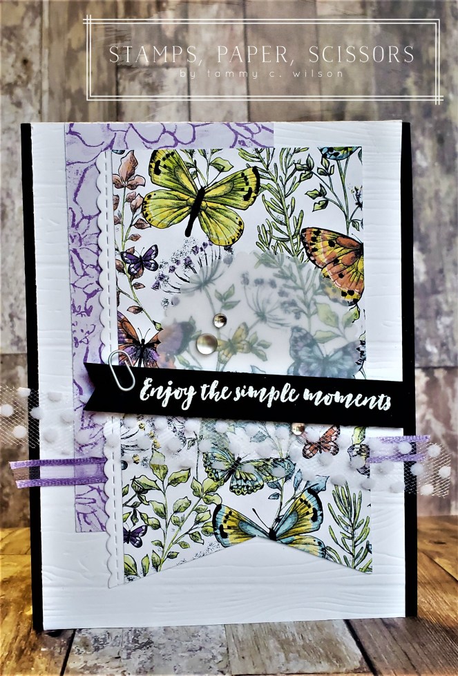 Home to Roost SAB - Botanical Butterfly by Tammy C. Wilson