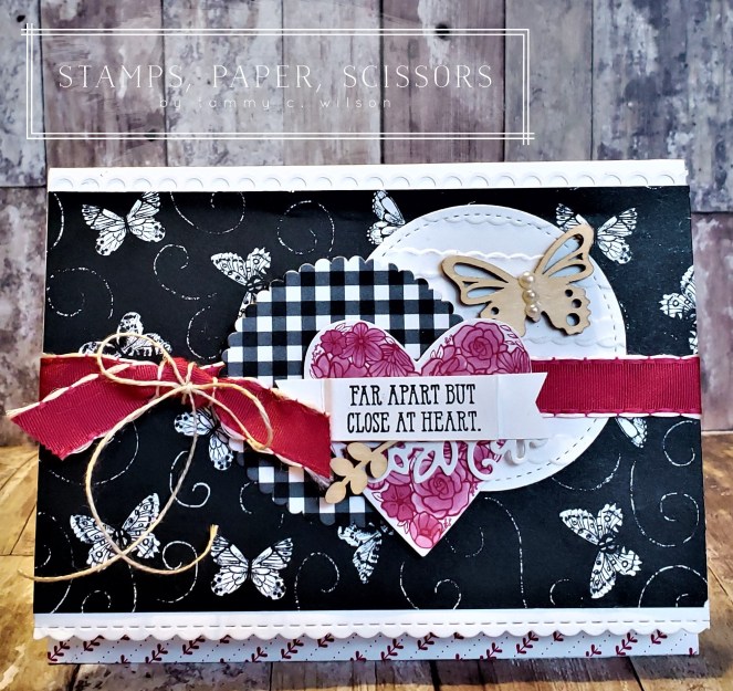 Well Said - Be Mine - All My Love - Botanical Butterfly by Tammy C. Wilson