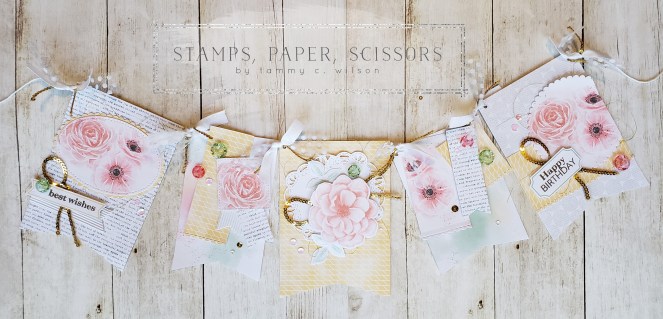 Paper Pumpkin - Sentimental Rose Banner by Tammy C. Wilson