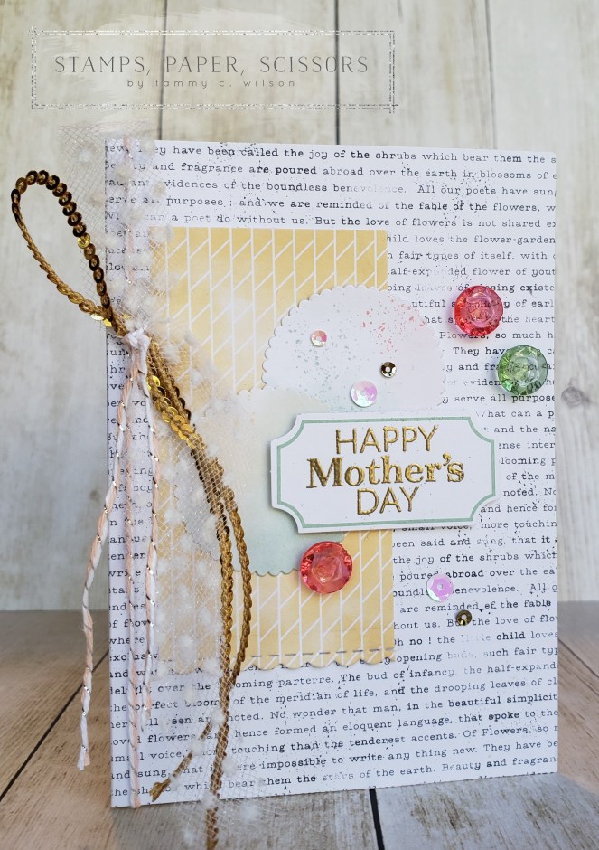 Paper Pumpkin - Sentimental Rose Card by Tammy C. Wilson