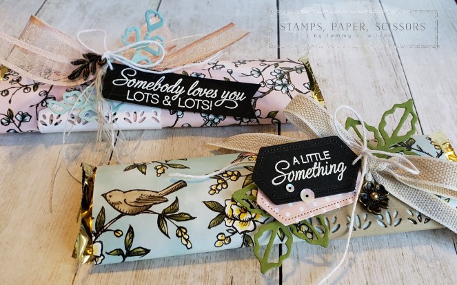 Bird Ballad - Stitched Nested Labels by Tammy C. Wilson