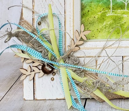 Lovely as a Tree - Watercolor Frame by Tammy C. Wilson (zoom)