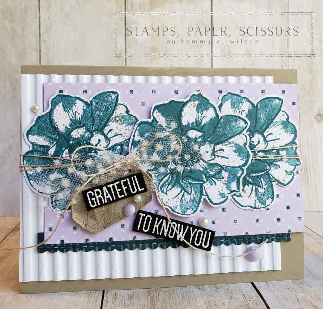 To a Wild Rose - Woven Threads - Corrugated by Tammy C. Wilson