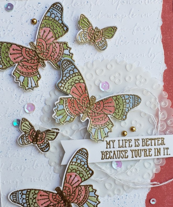 Butterfly Gala - Well Said - Eyelet Lace by Tammy C. Wilson (zoom)