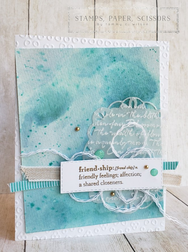 Praiseworthy Prose - Eyelet Lace - Scripty by Tammy C. Wilson