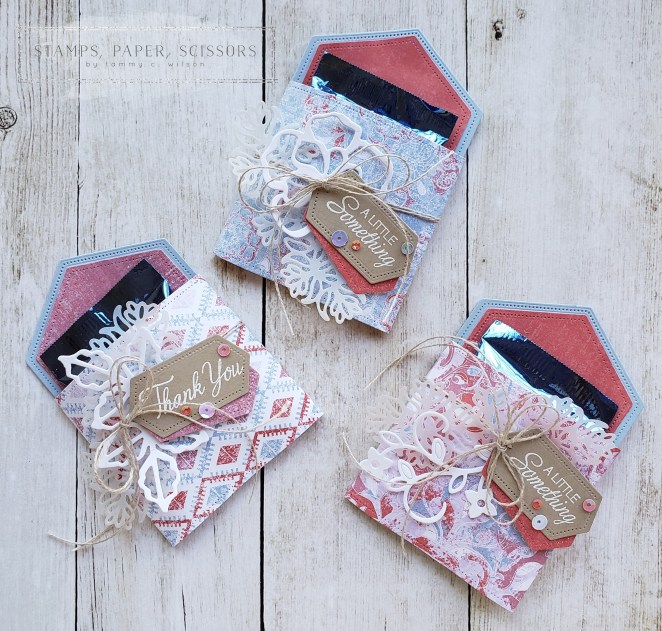 Stitched Nested Labels - Woven Threads - Parcels &amp; Petals by Tammy C. Wilson
