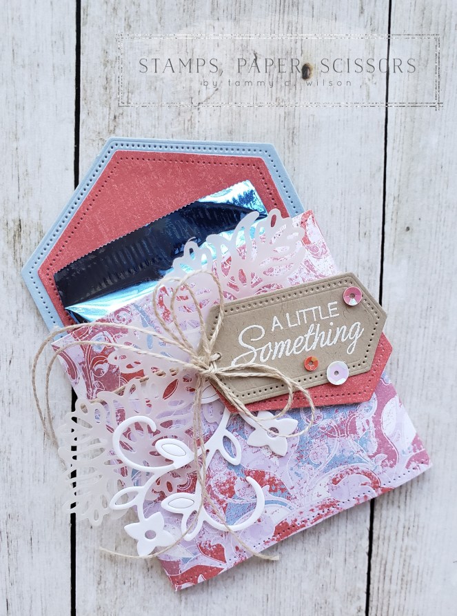 Stitched Nested Labels - Woven Threads - Parcels &amp; Petals by Tammy C. Wilson (zoom2)