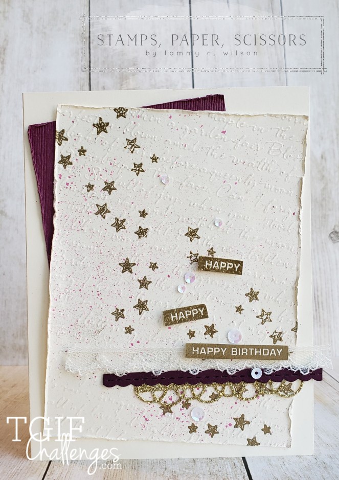 Label Me Bold - Happy Birthday - TGIF by Tammy C. Wilson