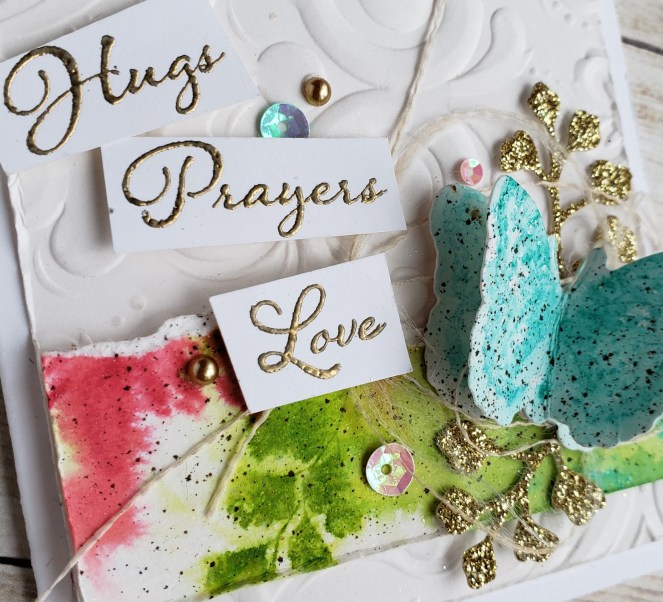 Positive Thoughts - Nature's Thoughts - 3 x 3 by Tammy C. Wilson (angle)