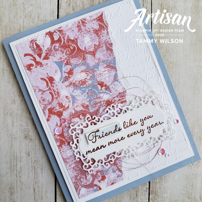 Positive Thoughts - Ornate Frames - Woven Threads by Tammy C. Wilson (watermark)