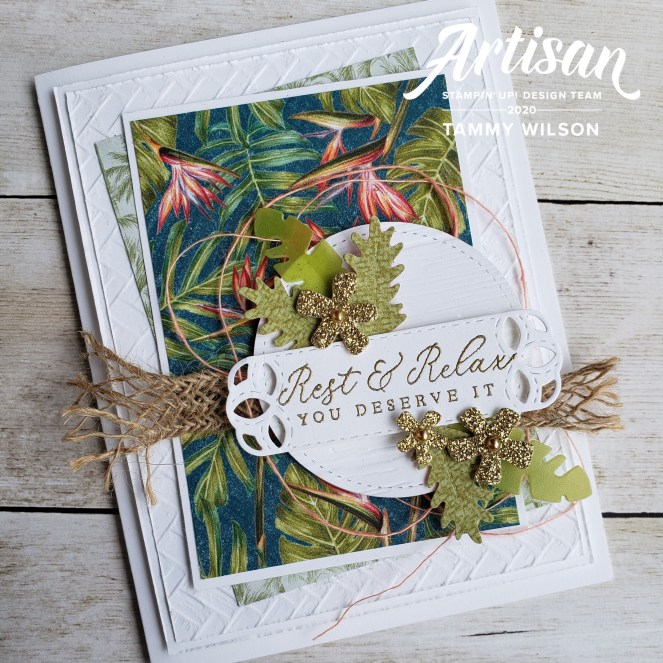 Tropical Oasis - Timeless Tropical - watermark by Tammy C. Wilson