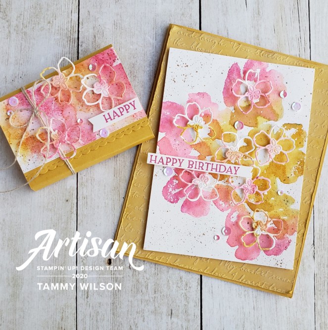 Blossoms in Bloom - Happy Birthday by Tammy C. Wilson (watermark)