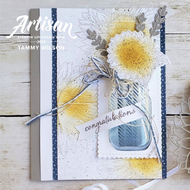 Flowers for Every Season - Celebrate Sunflowers - Card - watermark by Tammy C. Wilson