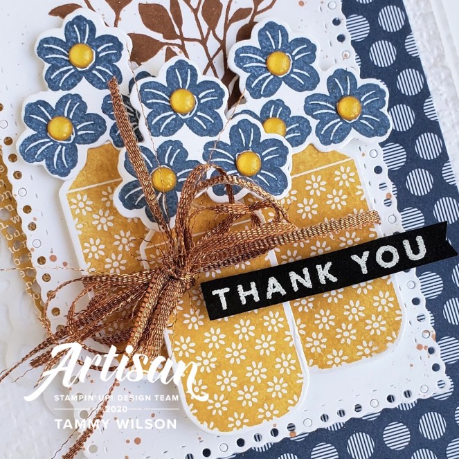 Boho Indigo - Thank You by Tammy C. Wilson (zoom)